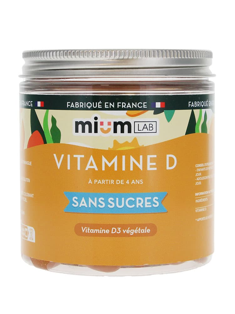 Mium Lab Vitamine D Sans Sucres à Partir de 4 ans